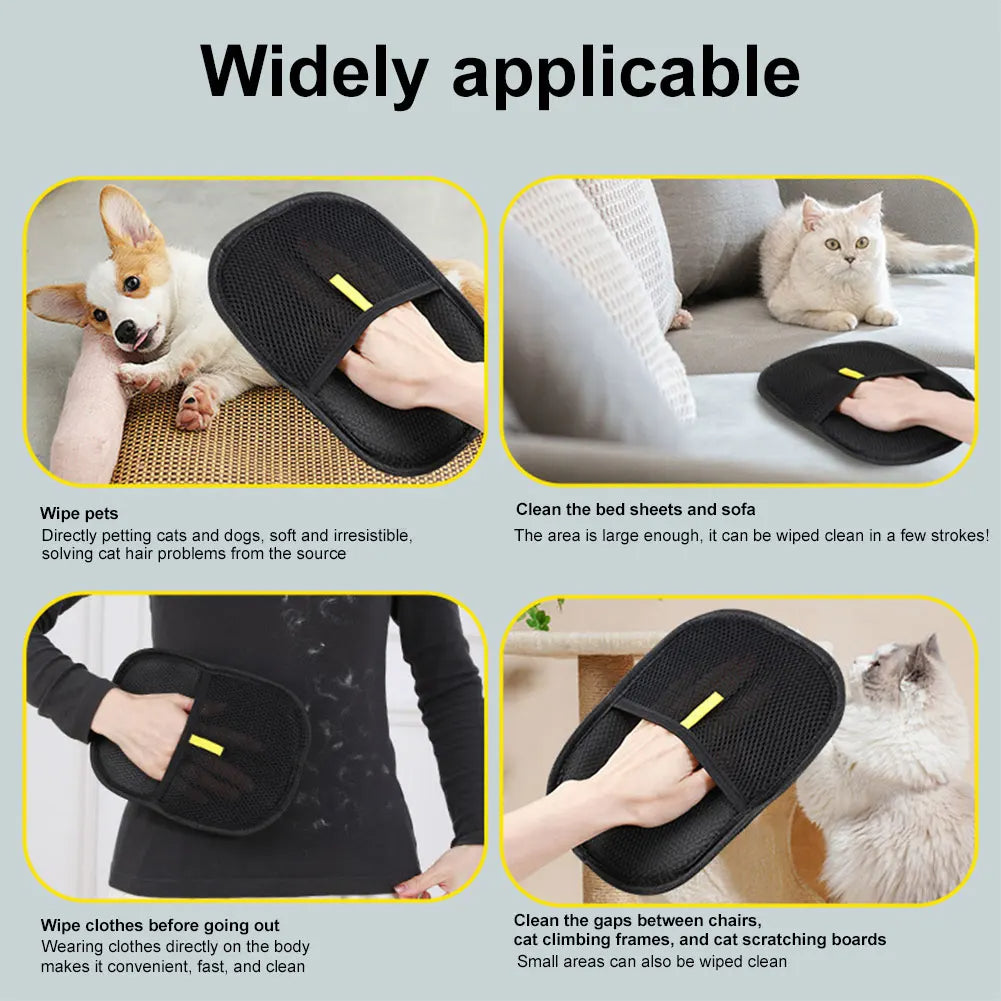 Pet Hair Removal Glove – Reusable Fur Cleaner